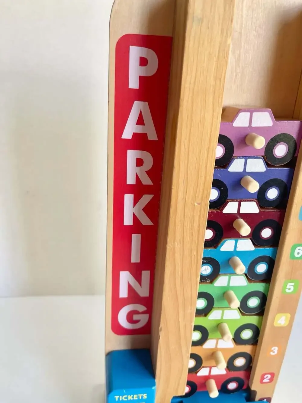 Melissa & Doug Stack & Count Parking Garage